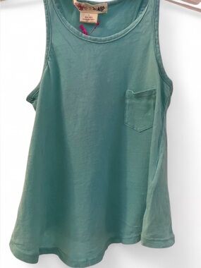 NWT Ragdoll & Rockets Aqua Blue Tank Top Girls Size 4